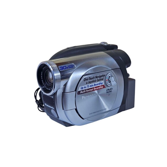 Panasonic VDR-D105 DVD Camcorder 30x Optical Zoom Multi-Format Recording - Picture 1 of 16